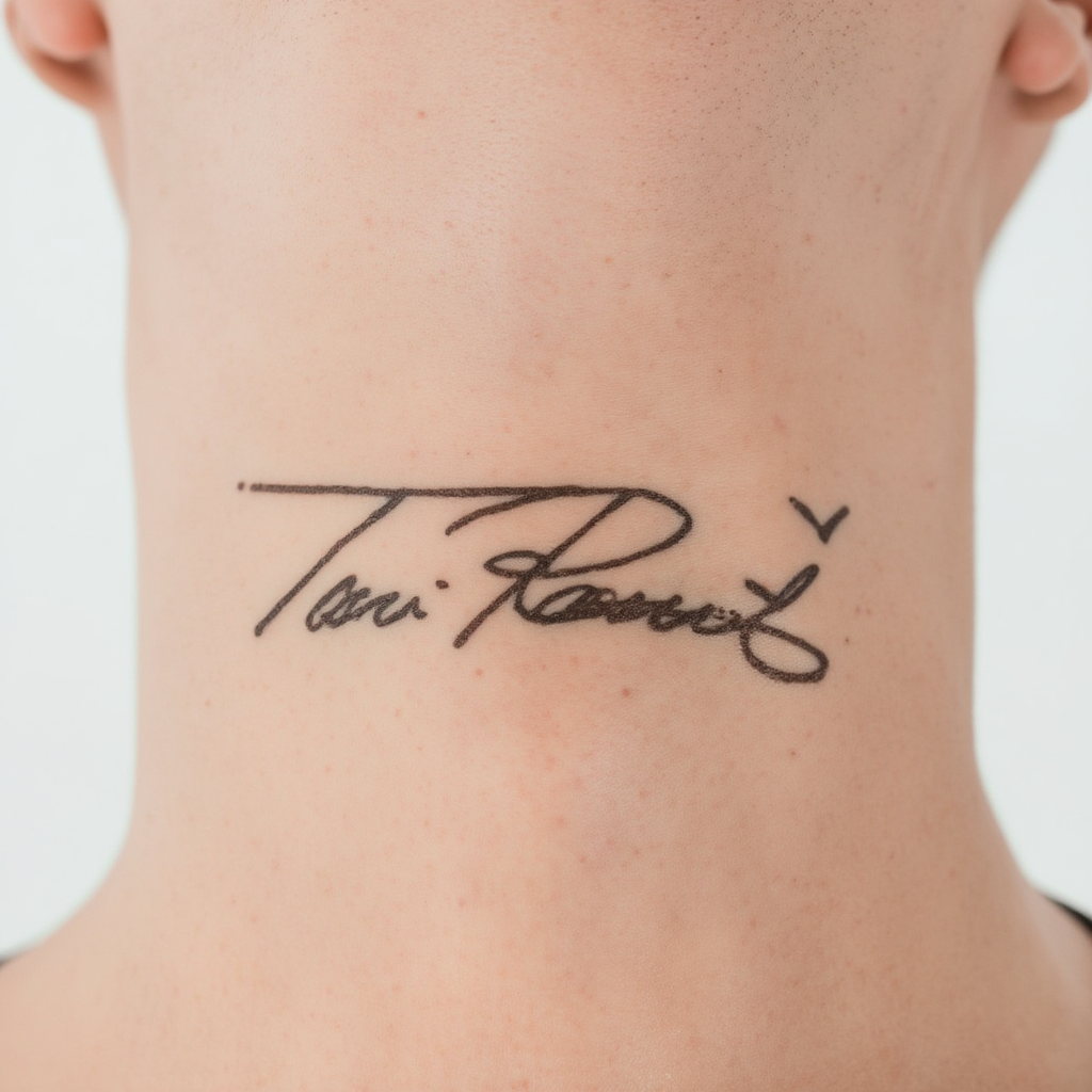 TONI ROMITI SIGNATURE TEMPORARY TATTOO